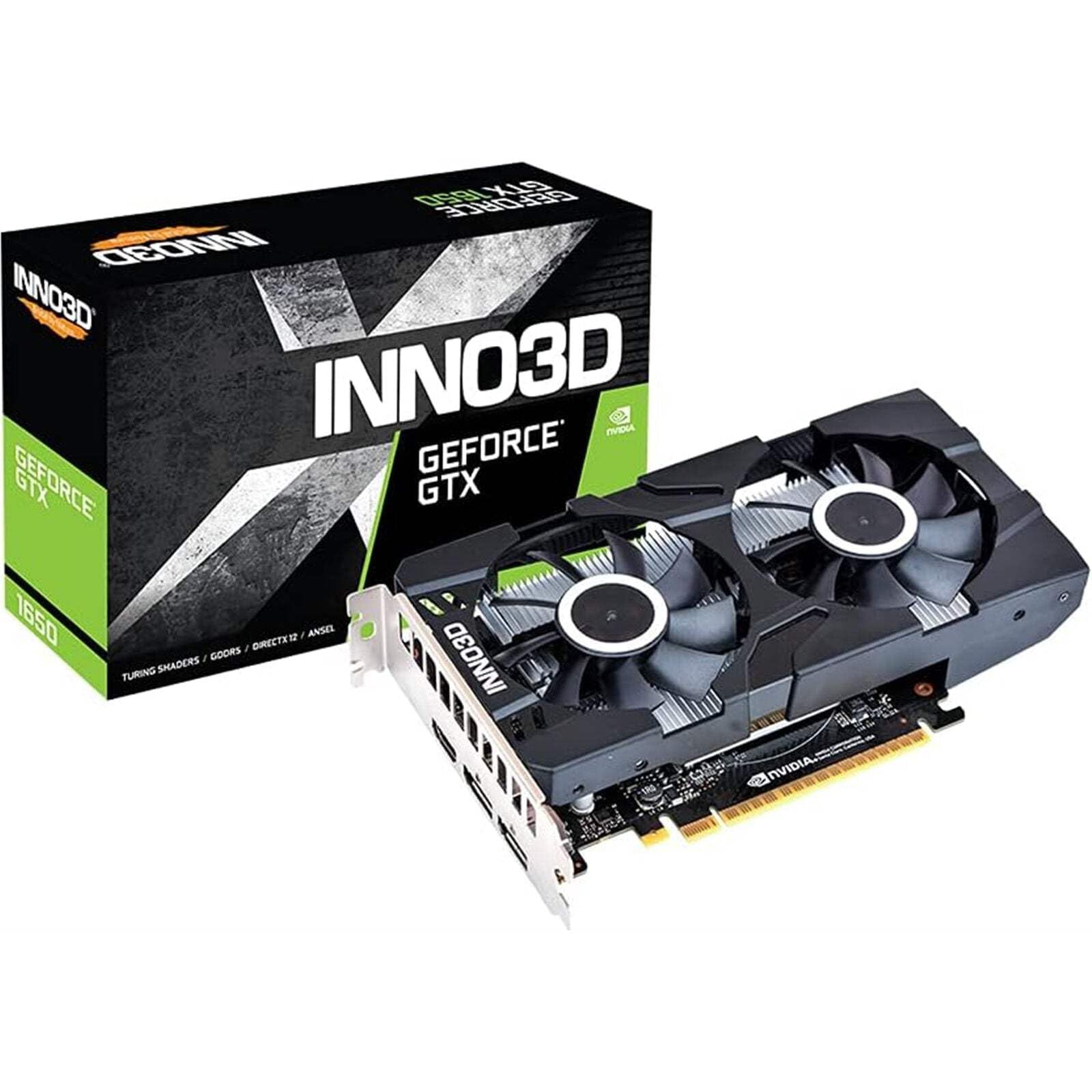 See full amazon price history chart for INNO3D NVIDIA GEFORCE GTX 1650 GDDR6 Twin X2 OC V3 4GB 128-bit PCI-E 3.0 X16 Gaming Graphics Card - N16502-04D6X-171330N INNO3D NVIDIA GEFORCE GTX 1650 GDDR6 Twin X2 OC V3 4GB 128-bit PCI-E 3.0 X16 Gaming Graphics Card - N16502-04D6X-171330N (B0CJ9G4MSB) Amazon Price History, Amazon Price Tracker