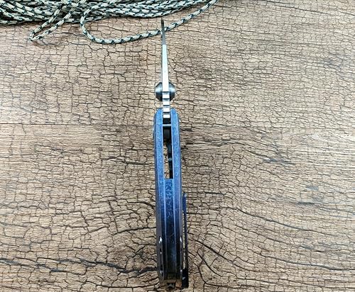 Miniatura 4 de TWO SUN TS138 Caza plegable cuchillo de bolsillo M390 hoja colorida mango titanio