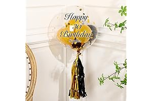 19 Pcs DIY Birthday Bobo Balloon with Letter and Number Stickers personalizados con nombre