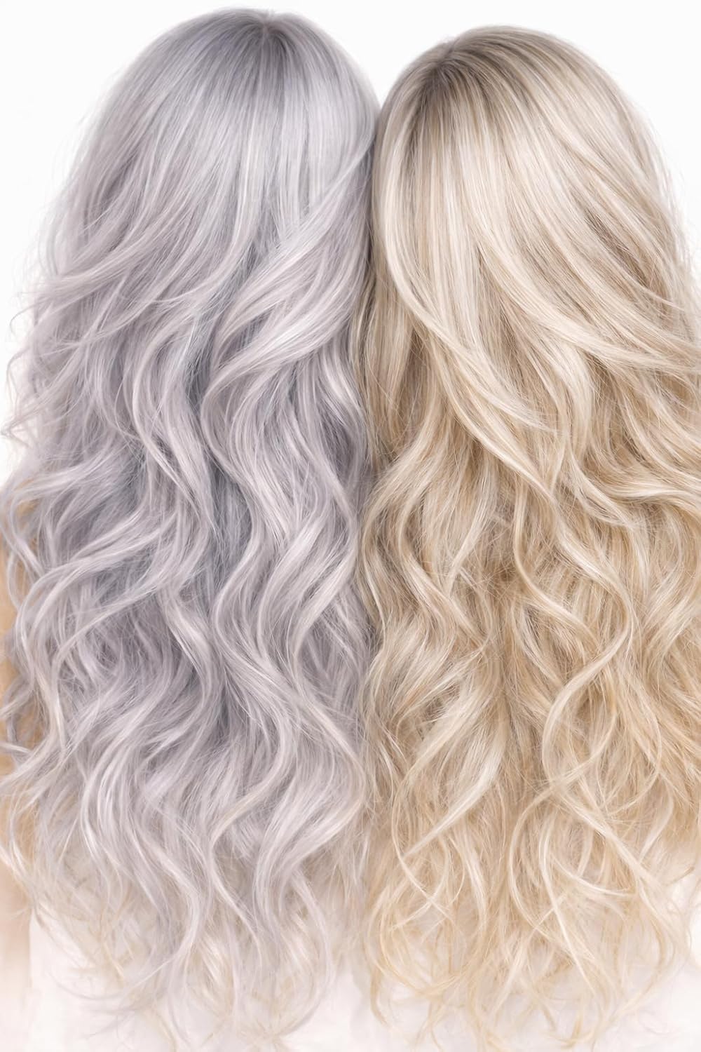Avinna Purpel Shampoo &Conditioner Set-Toner for Blonde, Gray, Highlighted Hair (2x500 ml)