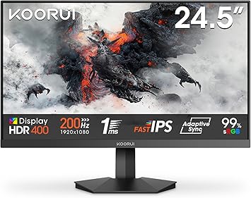 KOORUI G2511P écran gaming 25" FHD 200Hz IPS - photo 1