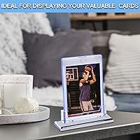 Vista 4 de Yookeer Paquete de 4 soportes magnéticos para tarjetas TradingCard, fundas protectoras para béisbol, funda estándar