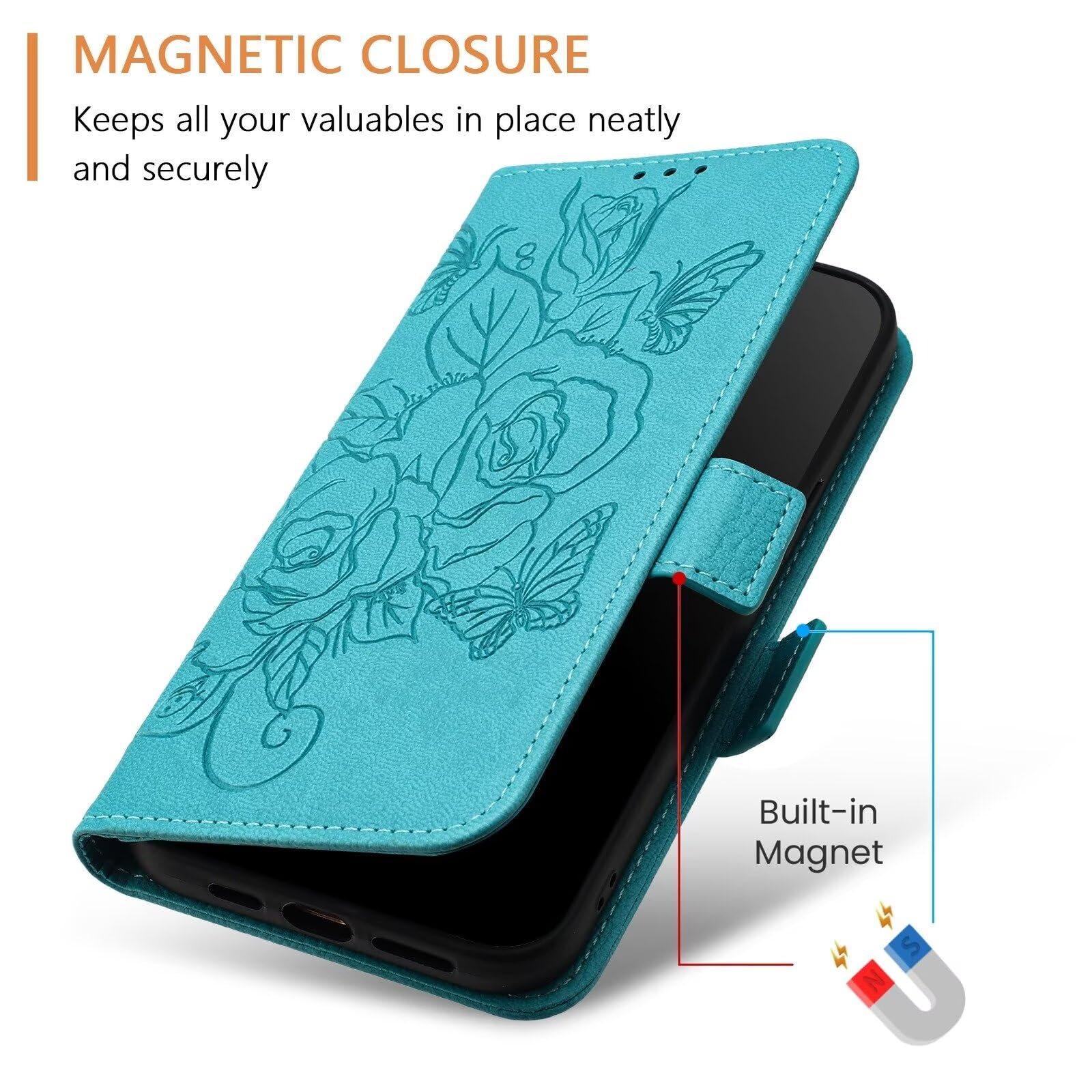 HAOYE Coque pour Vivo Y35 / Y22 / Y22s, Étui 360°Antichoc Élégant