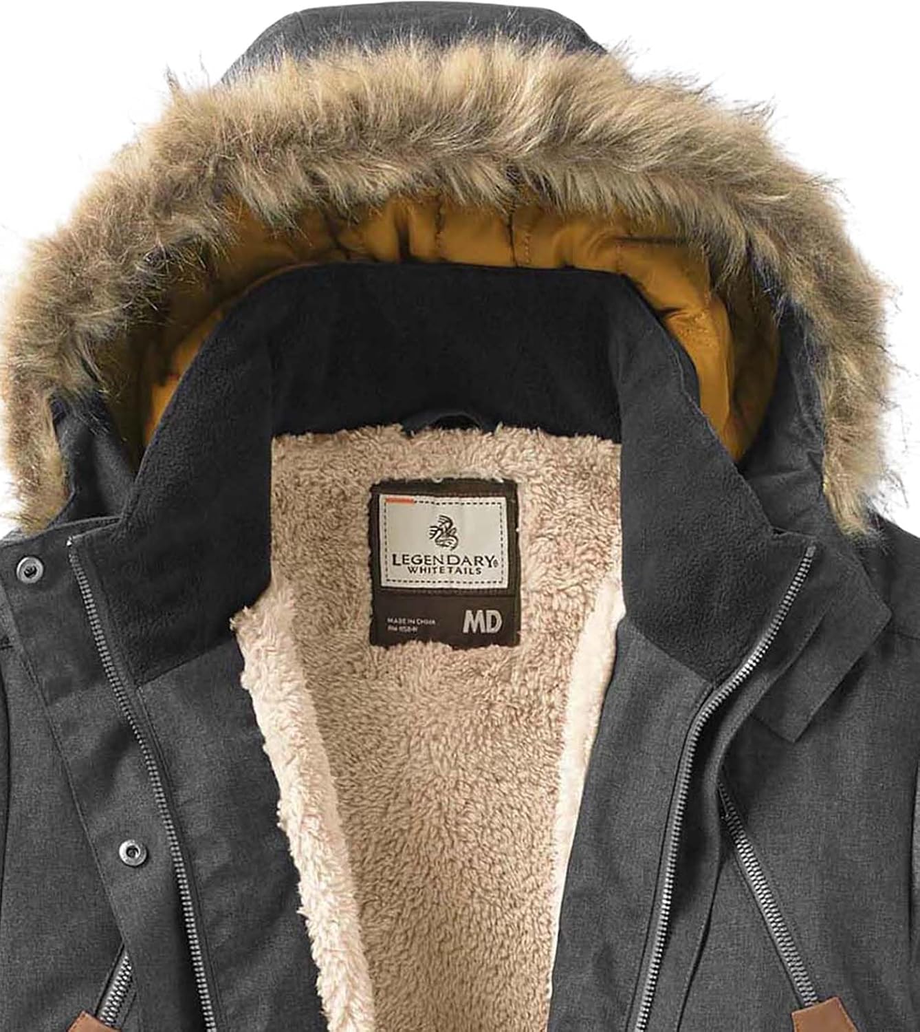 Legendary Whitetails Women's Water Resistant Hooded Anorak Parka - Image 6