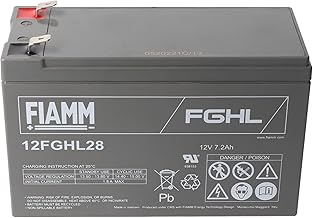 Battery 12 Volt 7.2 Ah FIAMM Long Life Grey