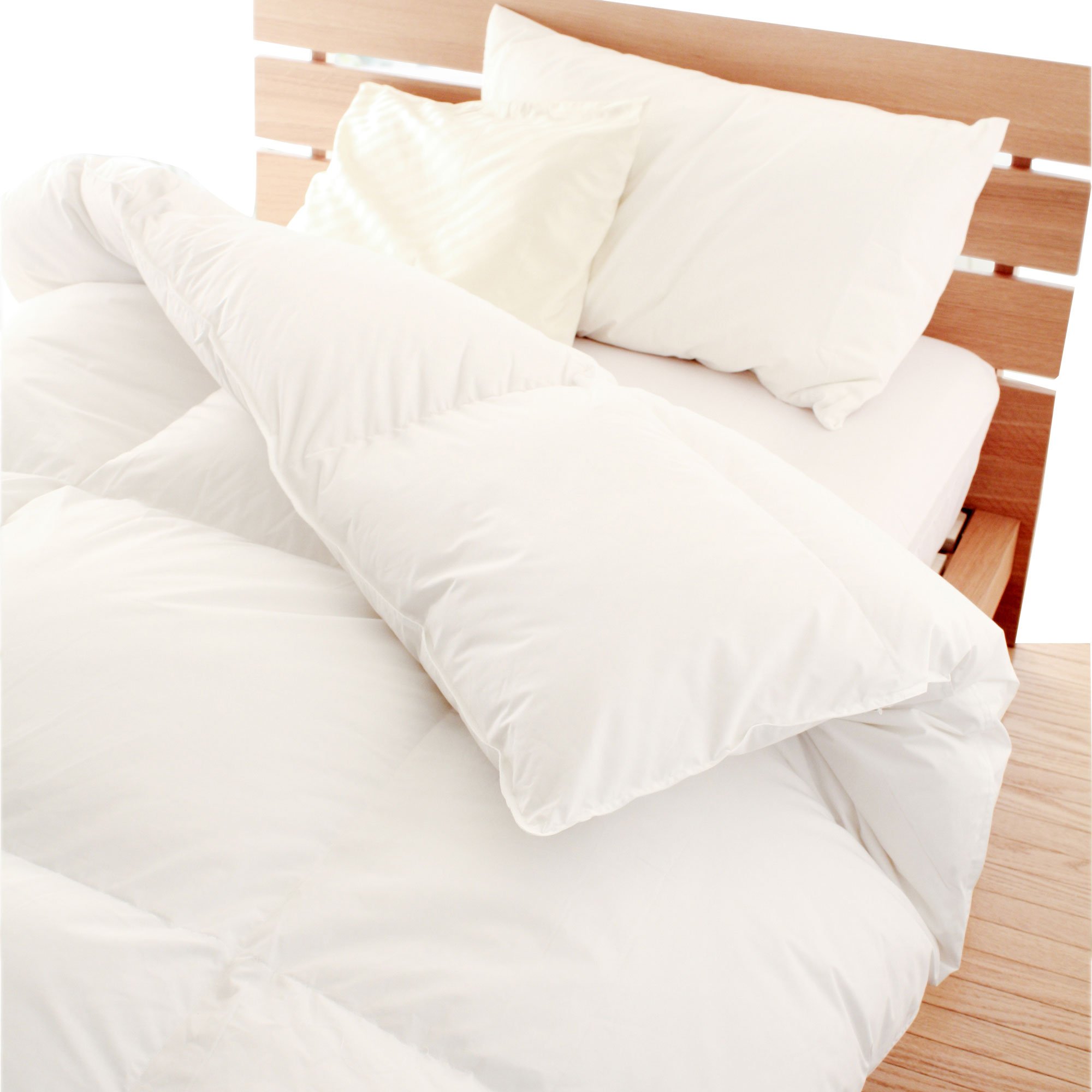 Amazon｜羽毛布団 エアーベーシック ステッキー ステッキーホワイト