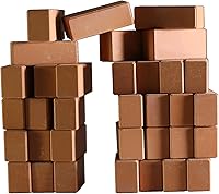 Vista 1 de Mini diapasón de ladrillo rojo sinterizado a escala 1/7, obstáculos Park Brick Pro Mini modelo serie de ladrillos de pared