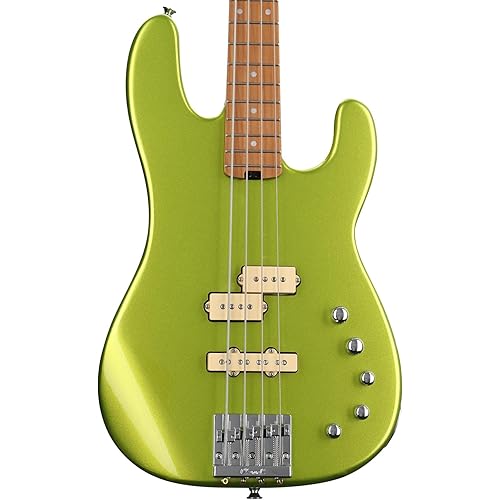 Charvel Pro-Mod San Dimas Bass PJ IV - Lime Green Metallic