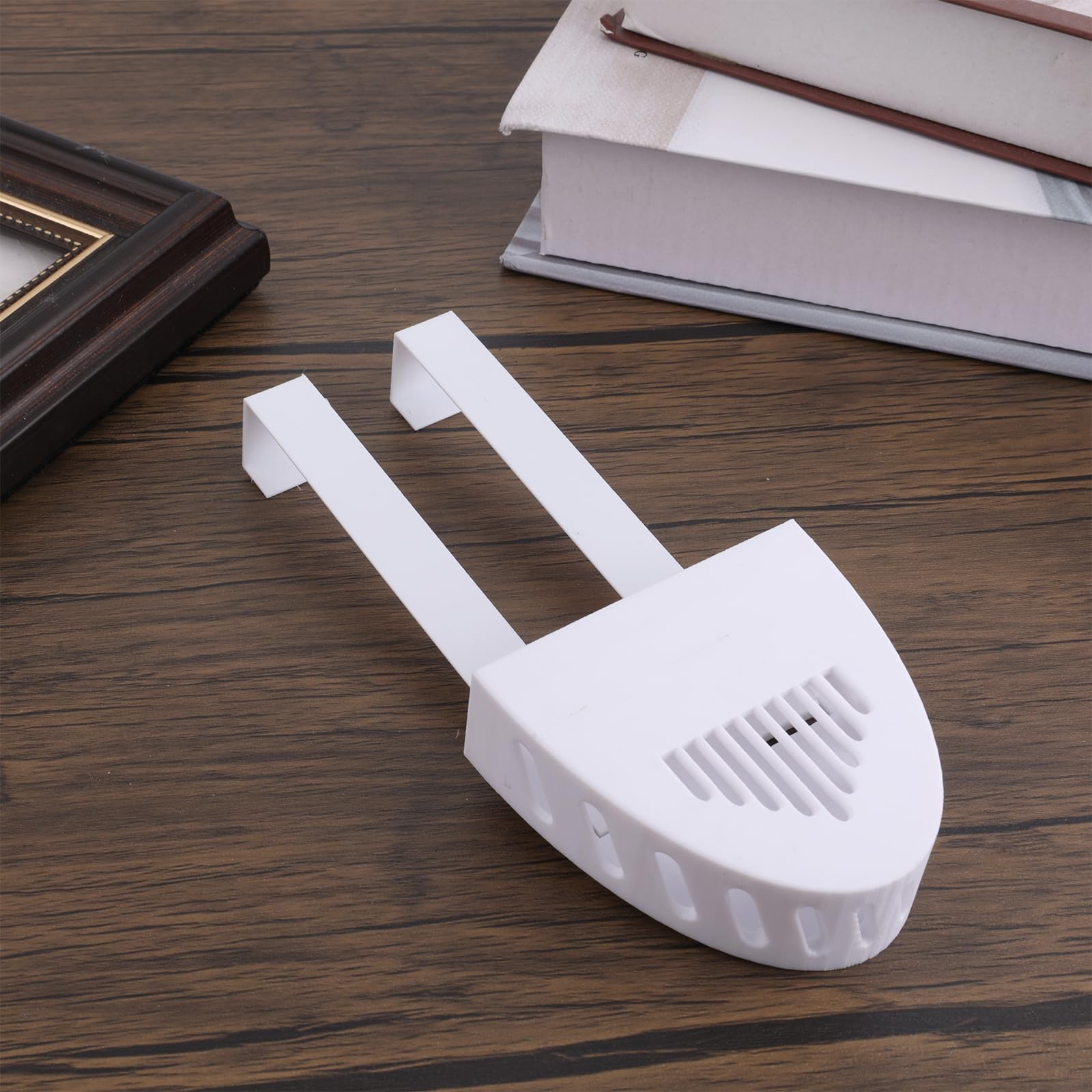 Zbiornik Toaletowy Czyszczenie Tabletka Uchwyt, 17,8x7,5cm Biały Plastik Wiszący Czyszczenie Tabletka Kuferek Wsporniki Pasuje Większość Standardowy Zbiorniki Toaletowy Łatwy Montować