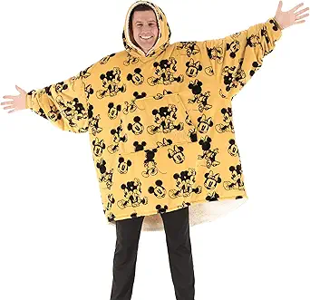 THE COMFY Original | Oversized Microfiber & Sherpa Wearable Blanket, Seen On Shark Tank, One Size Fits All