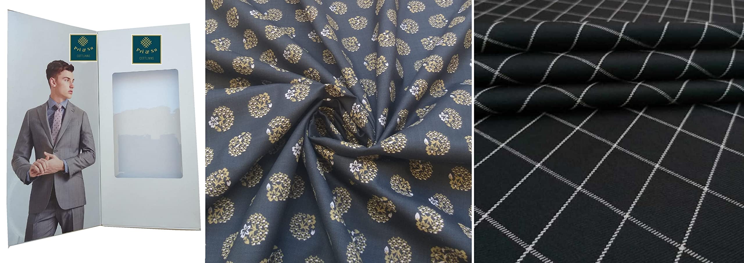 Pri & Su CottLinns Combo of Cotton Shirt 200019 & Trouser 90027-picture-21