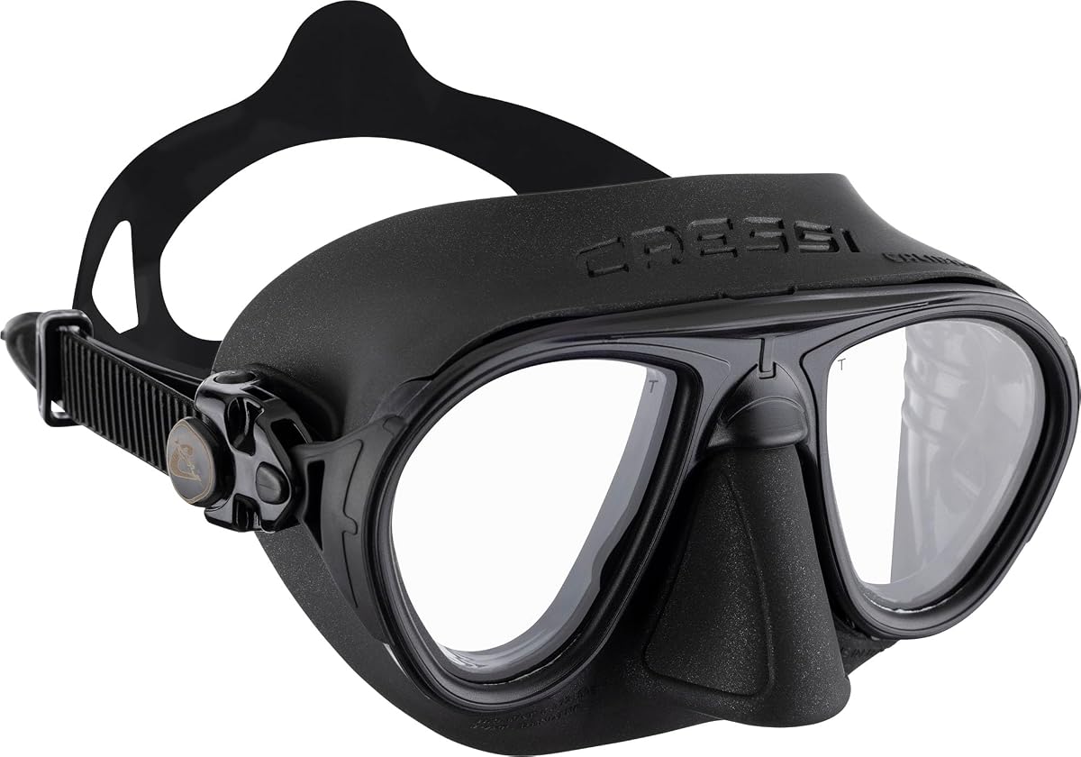 Cressi Adult Scuba Diving Mask, Fog Stop, Low Volume, Wide View - Calibro: made in Italy