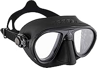 Cressi Calibro Scuba Diving Mask - Fog-Stop Tech, Low Volume, Wide View Lenses, Made in Italy