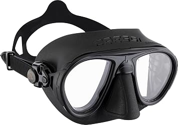 Cressi Adult Scuba Diving Mask, Fog Stop, Low Volume, Wide View - Calibro: made in Italy