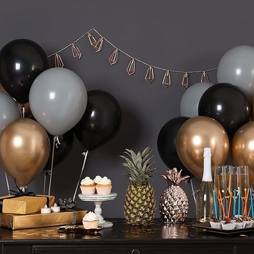 Miniatura 4 de 300 globos de látex de diferentes tamaños de 5101218 pulgadas, globos de fiesta de aniversario a granel para cumpleaños, boda, baby shower,