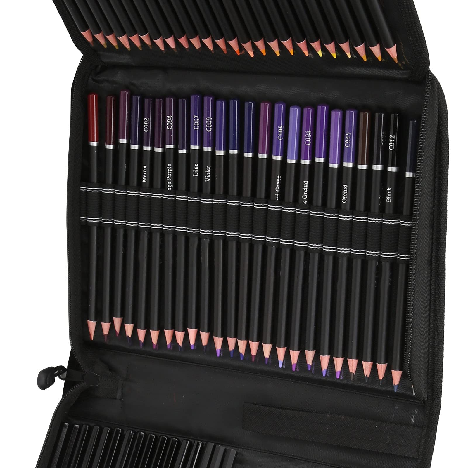 Buntstift-Set, öliges Lindenholz, sanftes Schreiben, Skizzenstift für Kunst, Malen, Zeichnen, Basteln