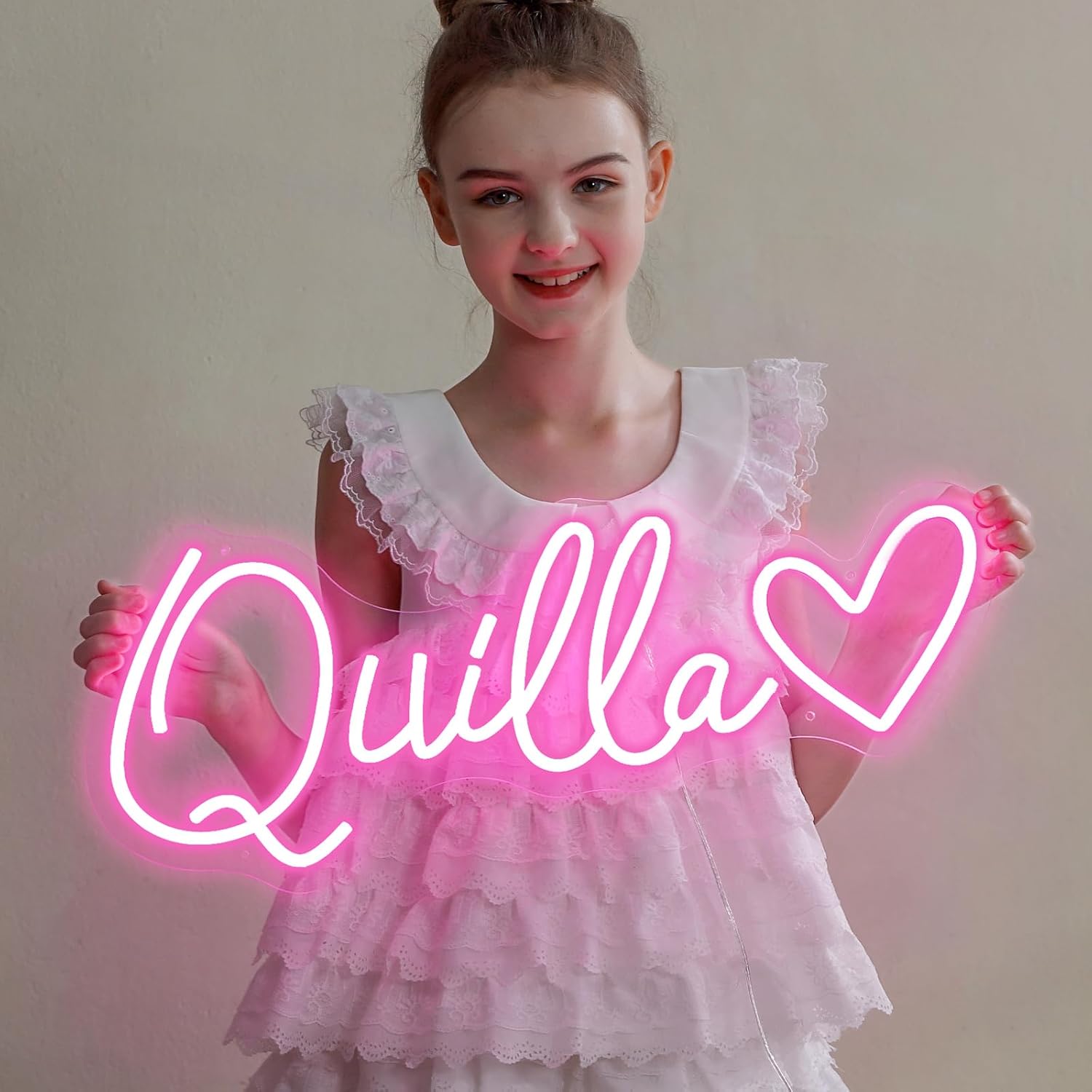 Custom Neon Sign, LED Neon Sign Customizable For Wall Decor, Personalized Neon Name Sign For Birthday Gifts, Wedding Party Light Up Neon Lights Sign