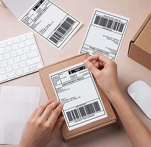 Miniatura 3 de 4 rollos de 250 etiquetas/rollo-1000 etiquetas de 4 "x 6" envío térmico directo Zebra 2844/Eltron ZP450