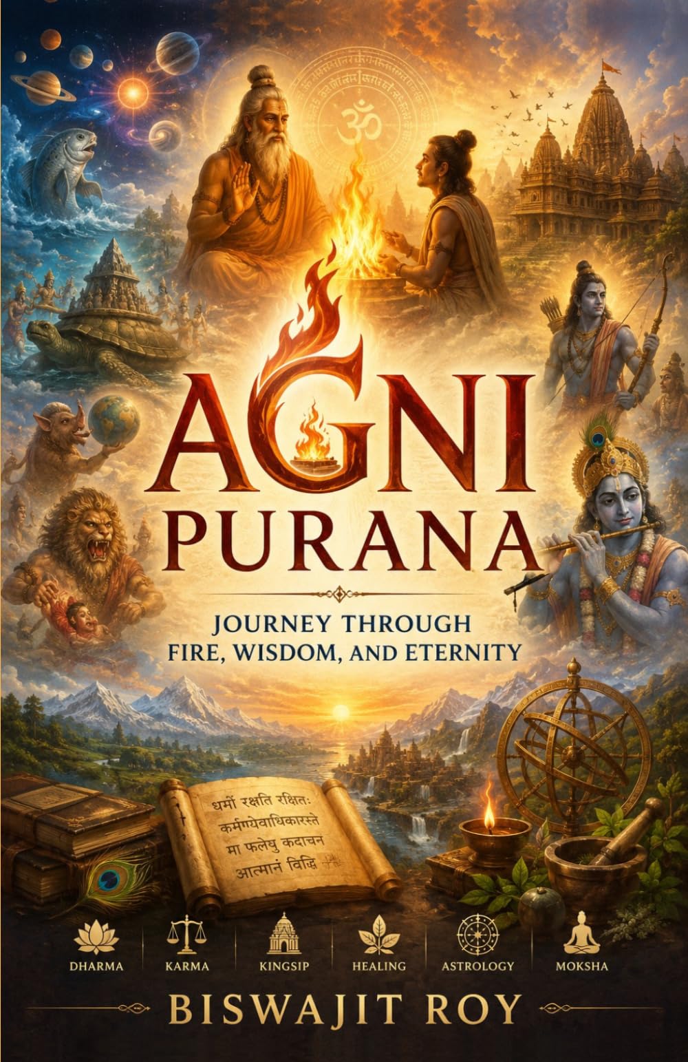 AGNI PURANA: Journey Through Fire, Wisdom, and Eternity