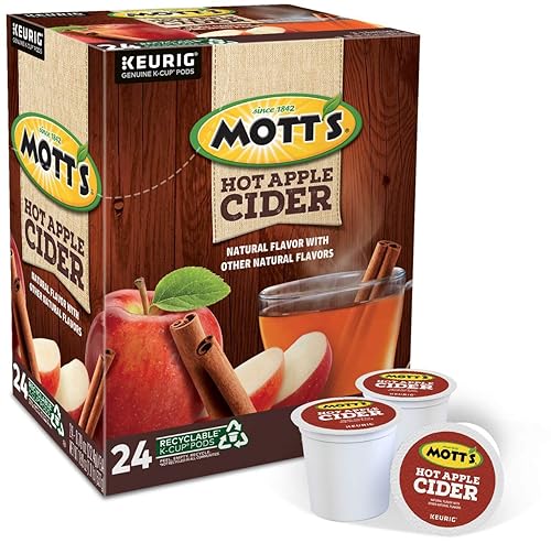 Miniatura 14 de Mott's Hot Apple Cider, Keurig Cápsulas K-Cup de una sola porción, 12