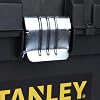 stanley stst1-75518 essential 16 toolbox with metal latches black/yellow inch