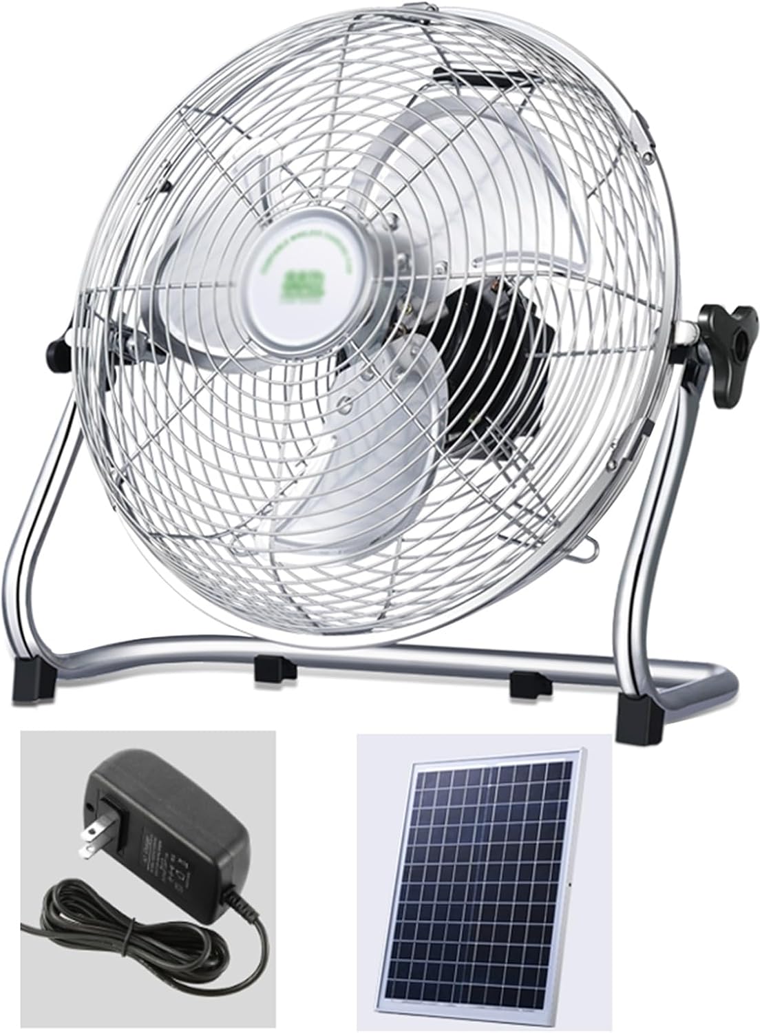 XBPPIARN Rechargeable Camping Fan USB Rechargeable Solar