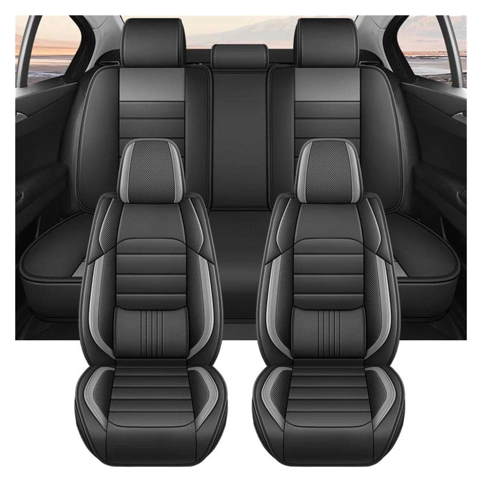 Housse de siège auto Ford Focus MK3 pour masquer usure et taches - 7