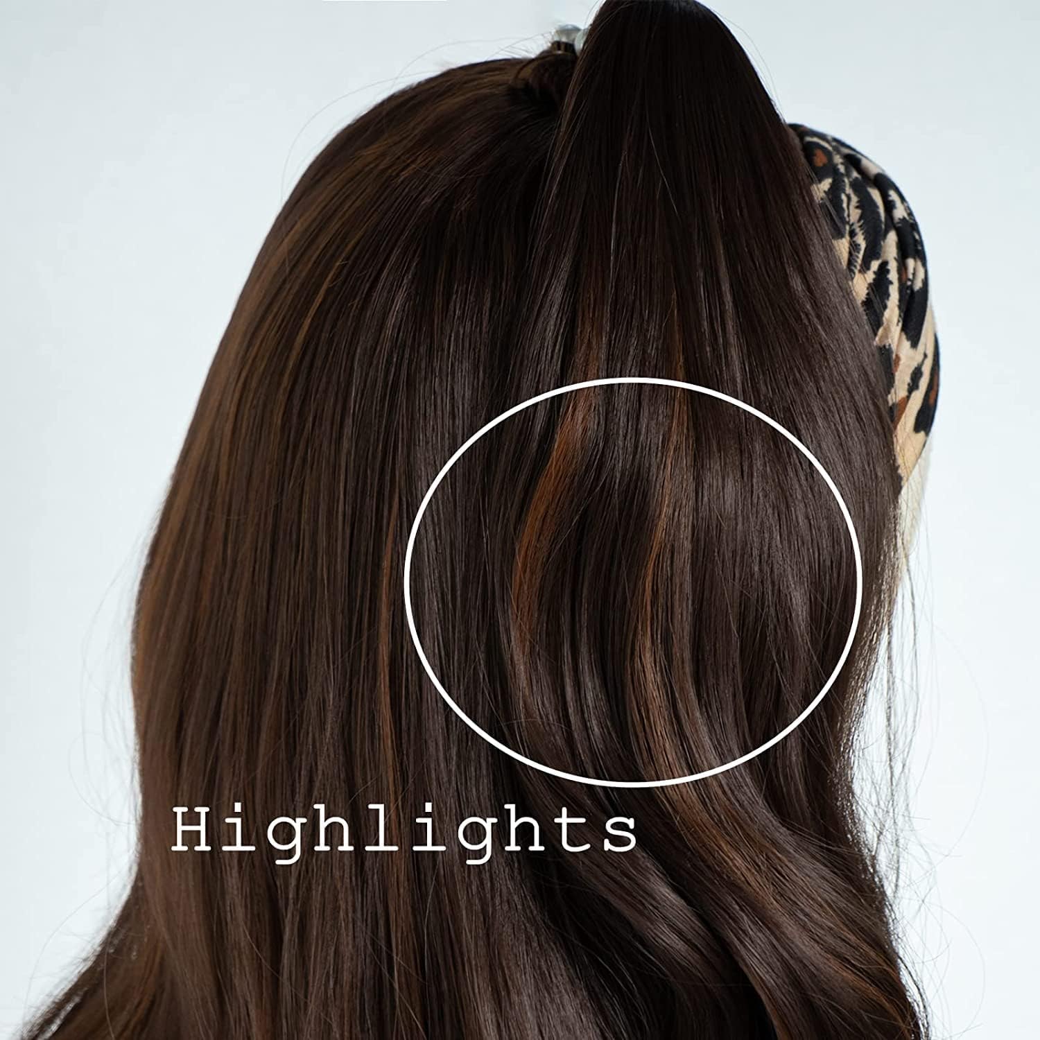 Body Wave Headband Wig for Women Hihglight Loose Wave Glueless Synthetic Hair Half Wig None Lace Front Wigs Curly Headband Wigs 150% Density (#4P27)