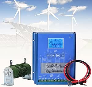 16000W-20000W Wind Solar Hybrid Controller LCD Screen MPPT Charge Boost Universal Off Grid Generation Systems, For Wind Turbine Generator Charger Battery,48V/20000W - View #10