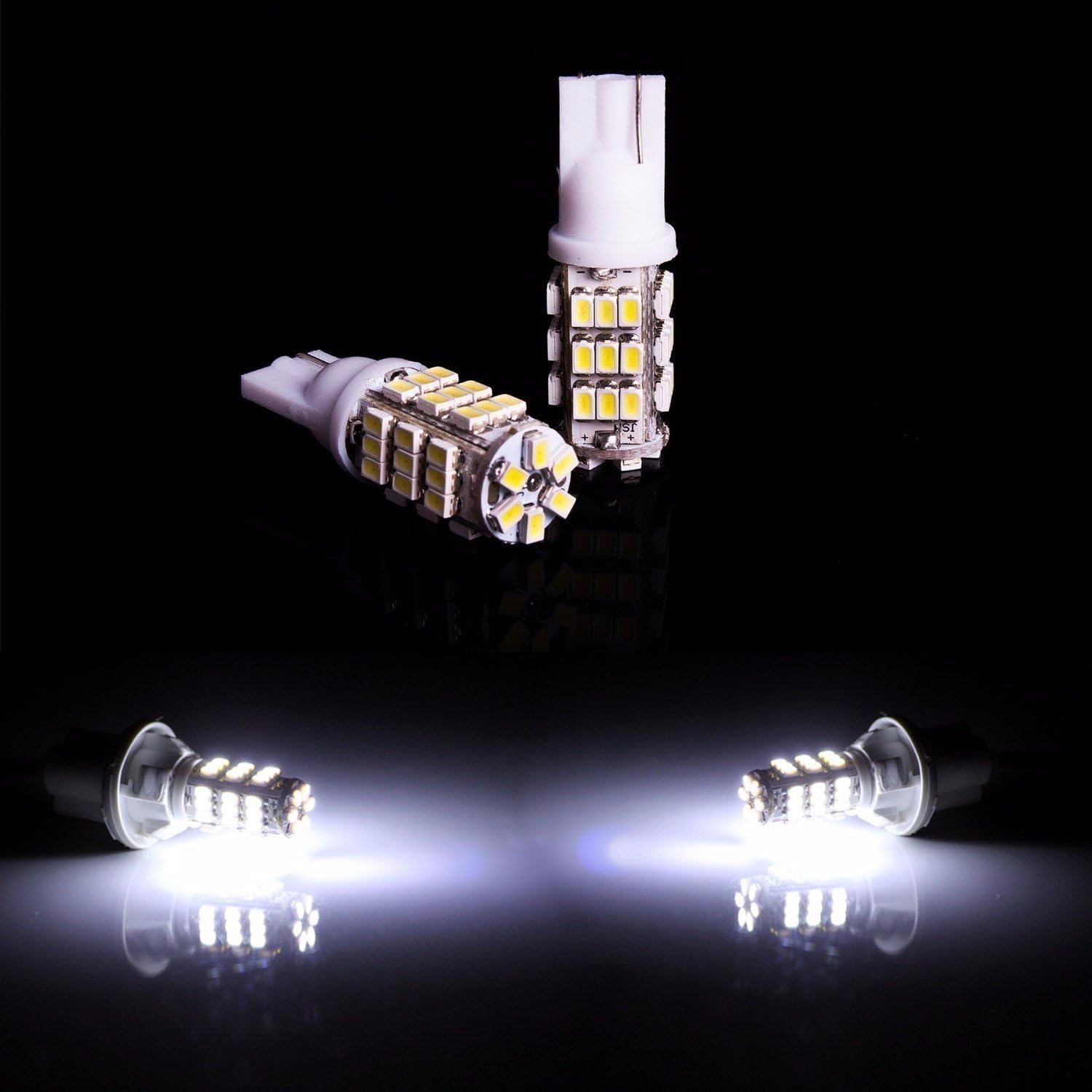20 X T10 Wedge Side Trailer 42-SMD LED Pure White Interior Light 168 192 2825 194 921