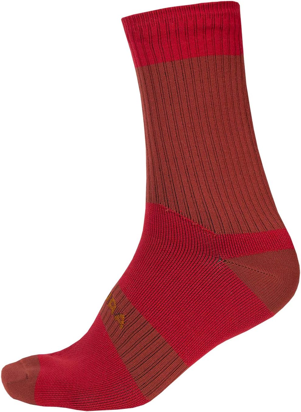 Hummvee II Waterproof MTB Socks Large/X Large Rust Red