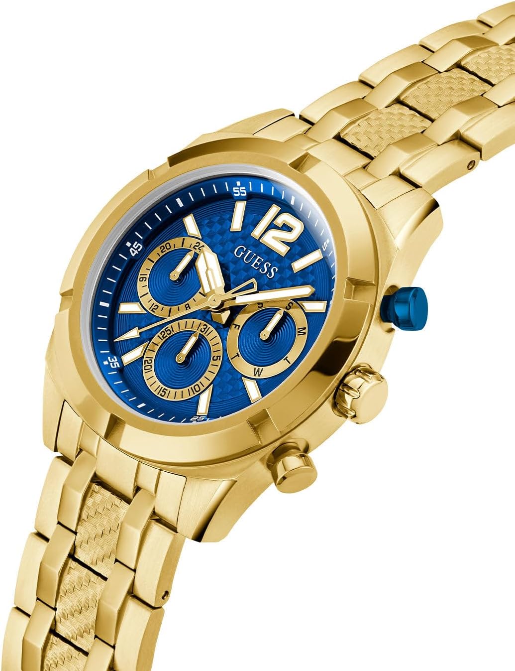 GUESS Gold-Tone Chronograph Watch