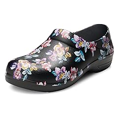 Slip Resistant Work Shoes for Women, Non Slip Chef Shoes, Waterproof & Easy to Clean, Comfortable Lightweight Women's Clogs, Nurse Shoes for Food Service, Healthcare, Gardening