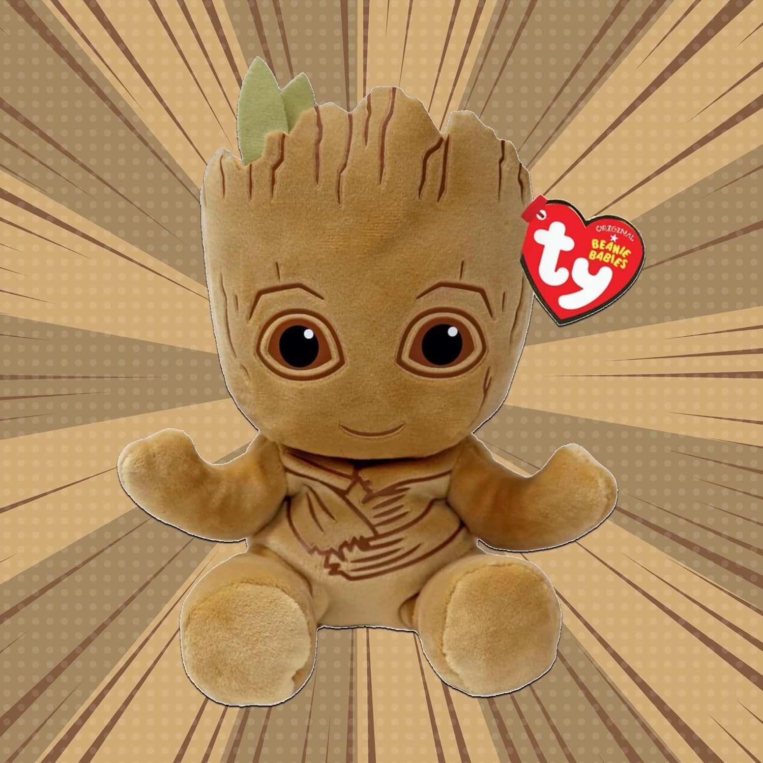 TY Beanie Groot (Soft Body) - 6"