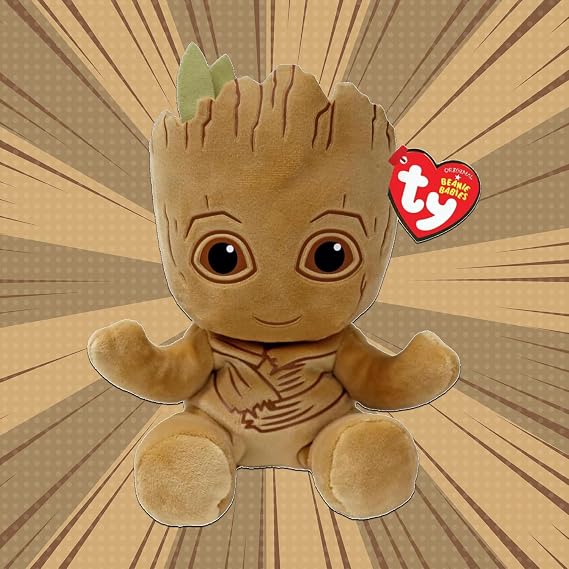 TY Beanie Groot (جسم ناعم) - 6