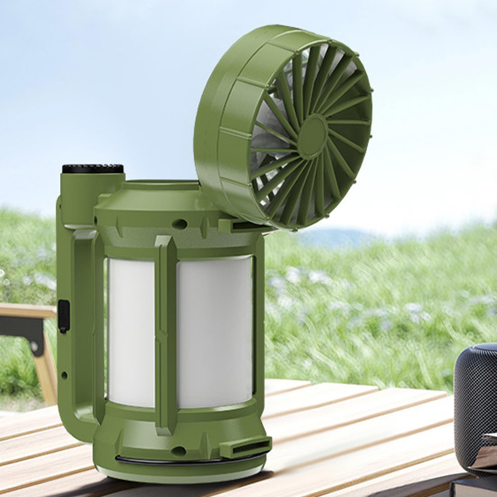 Lampa Kempingowa Solarna Latarka-Lampa Z 4 Trybami Oświetlenia, Solarna I