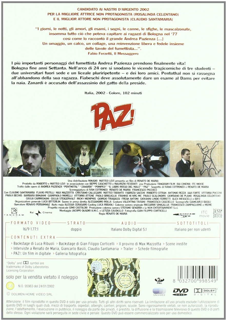 Paz (Dvd)