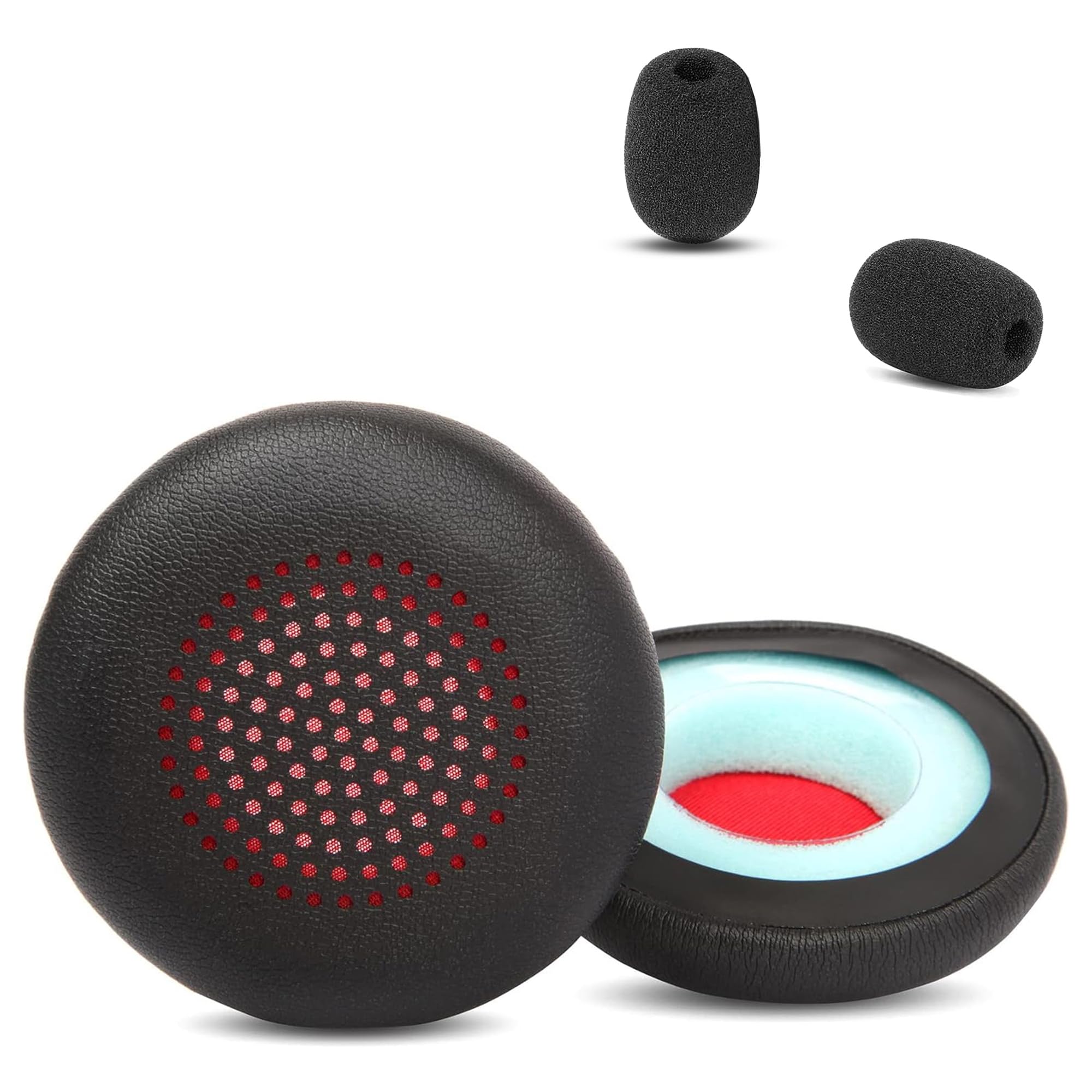 Gel-Kühl-Ohrpolster Für Poly Voyager Headsets – Memory-Schaum, Schwarz, Ersatz