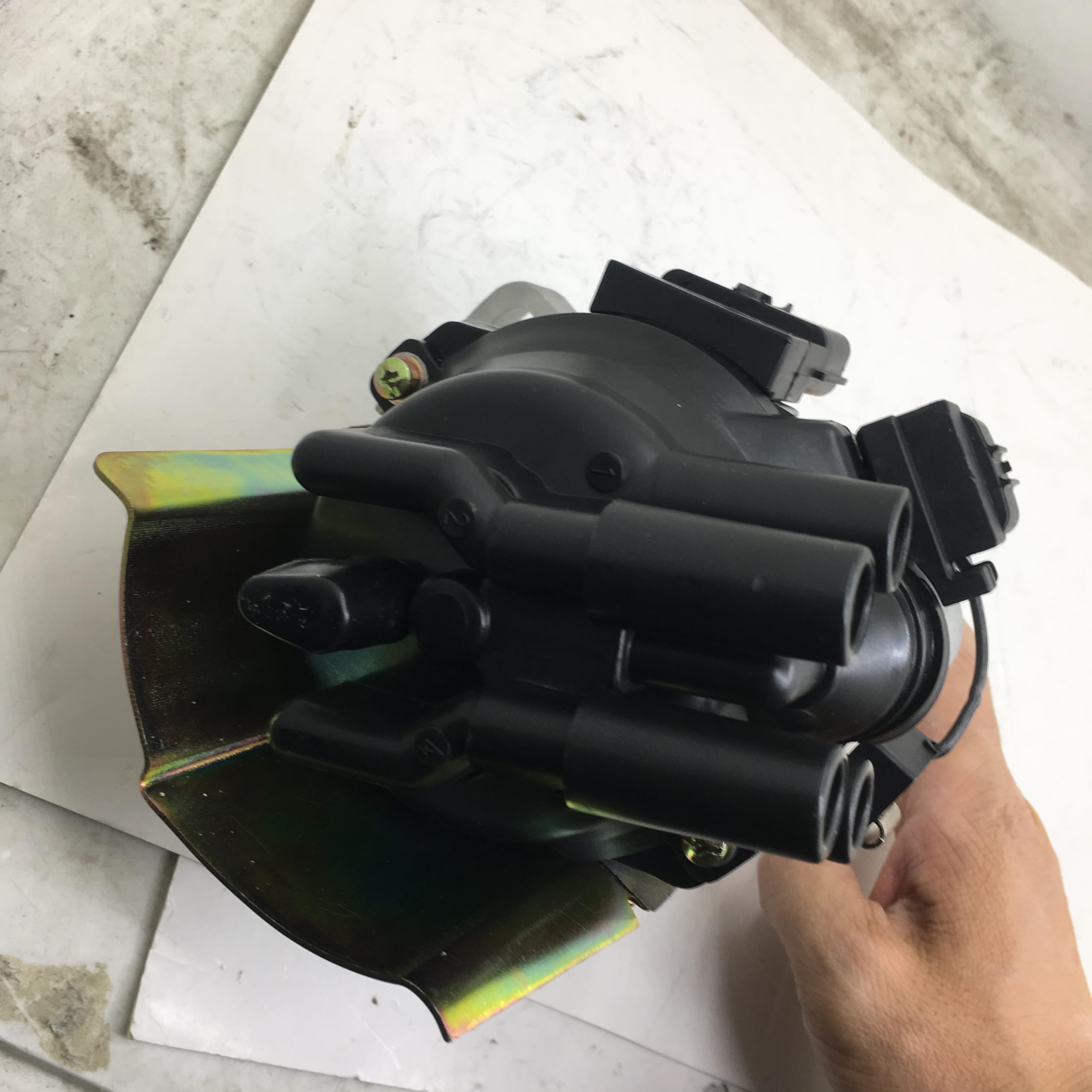 Rozdzielacz zapłonu Kompletny rozdzielacz zapłonu pasujący do FORD PROBE 626 MX-6 2.0L ITER -FS01-18-200A Rozdzielacz z cewką wirnika Dystrybutor zapłonu