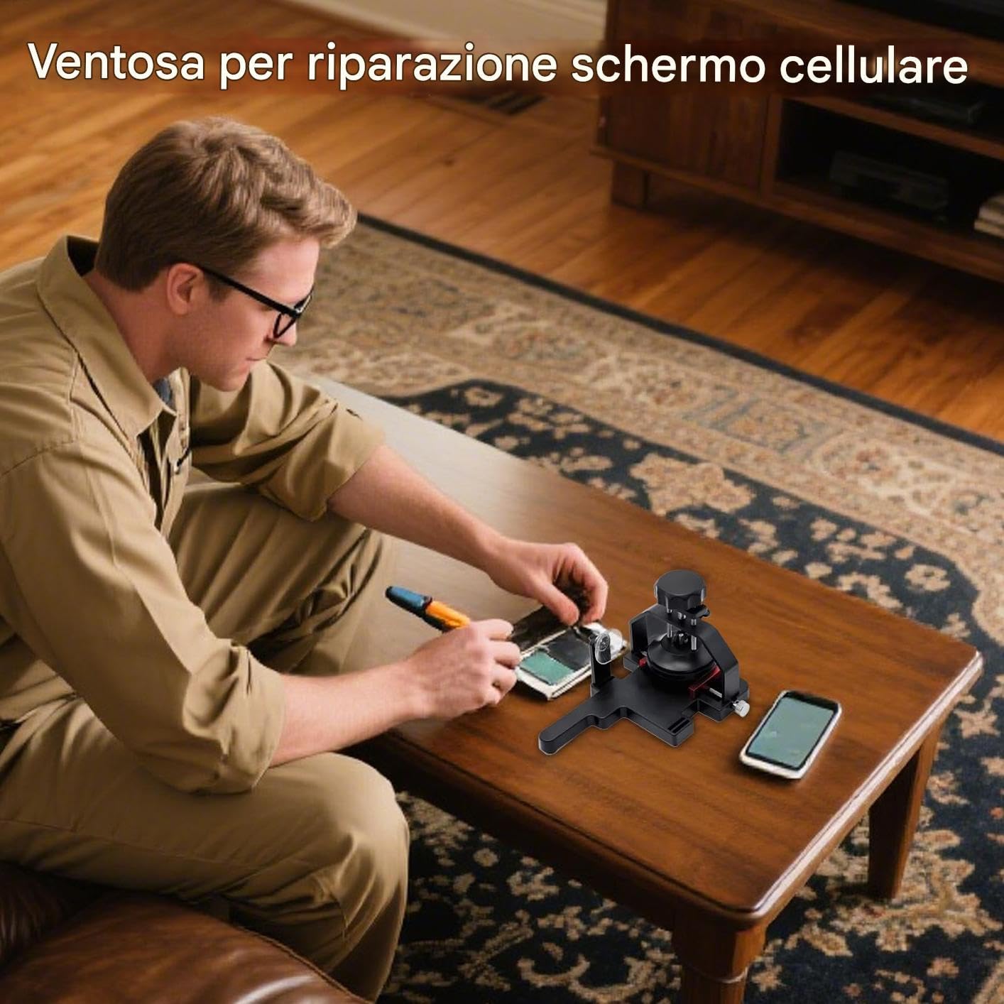 Strumento Separatore Schermi Telefono Apri Schermo Telefono A | Attrezzo Rimozione Cover Manutenzione Smartphone Per Casa Fai Da Te Scuola