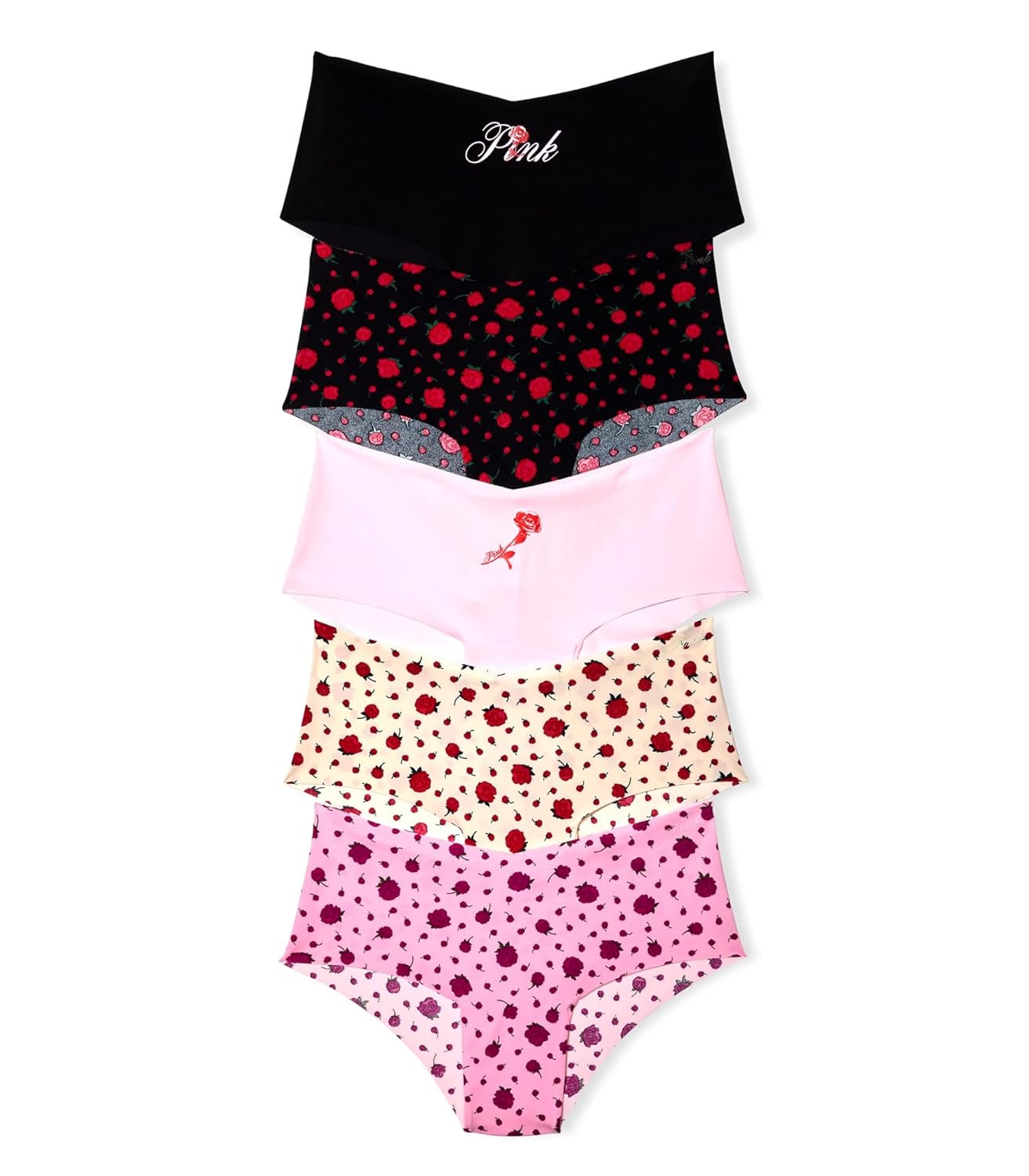 Victorias Secret PINK Womens No Show Cheeky Underwear Panties for Women XS-XL