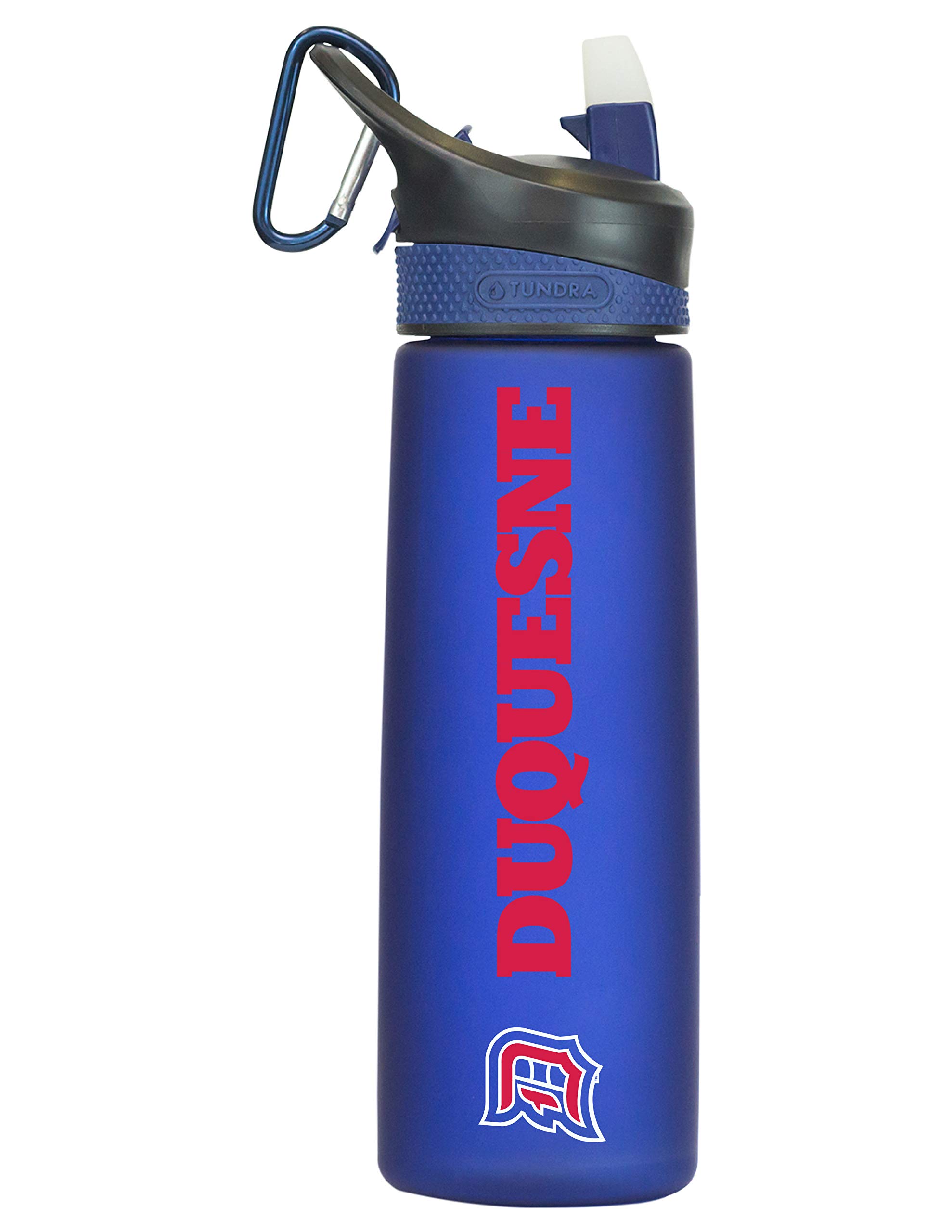Duquesne Tritan Plastic Frosted Sport Water Bottle, Design-1 - Blue
