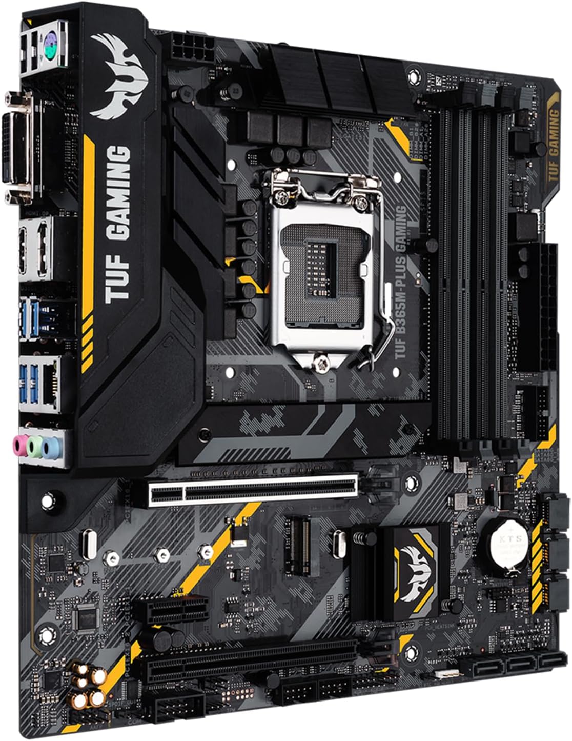 Motherboard Fit for ASUS TUF B365M-PLUS Gaming for Intel B365 LGA 1151 with I/O Back Plate Shield - Industrial Packaged，Non-Original Packaging