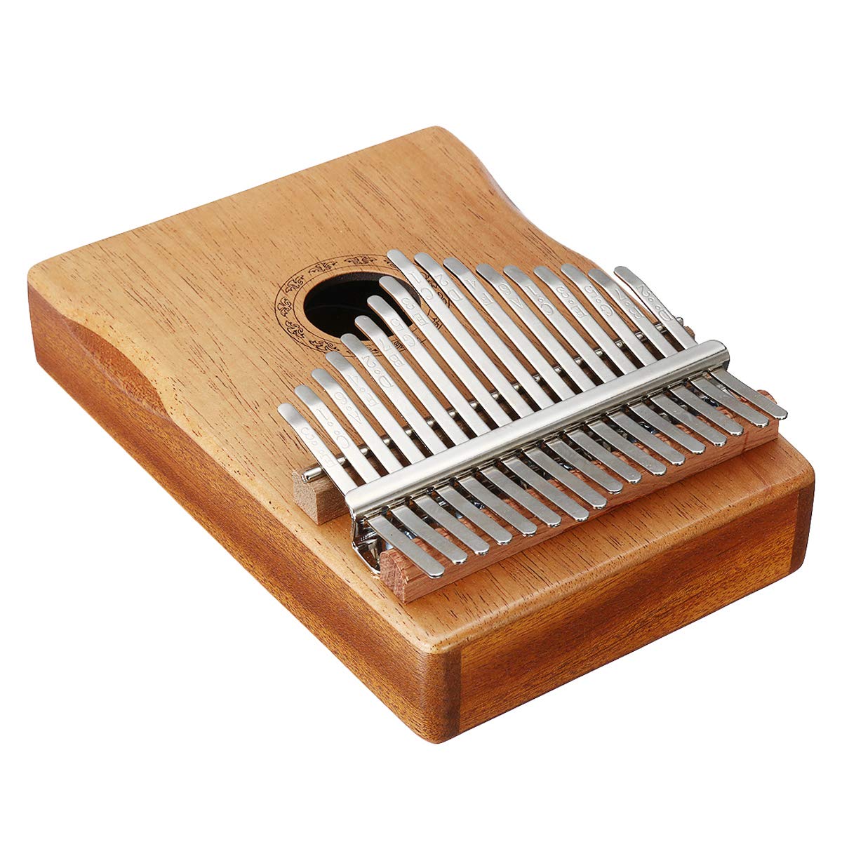 VIDOO 17 Touches Eq Acajou Kalimba inch Finger Piano Set avec Sac