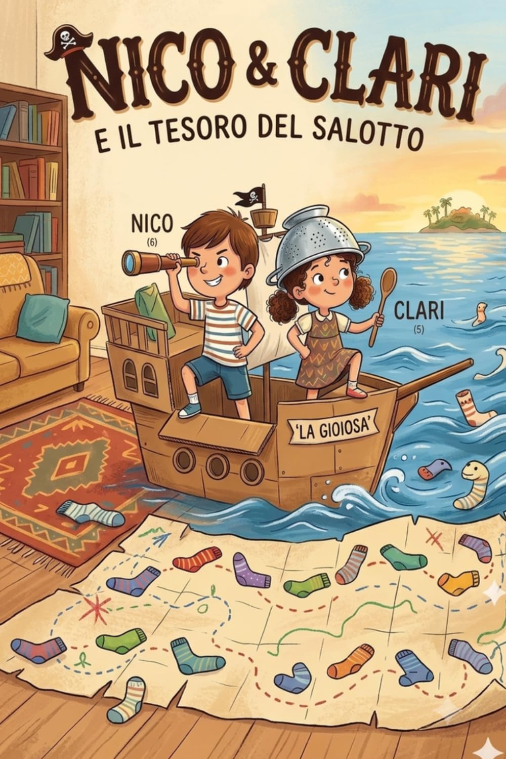 NICO & CLA E IL TESORO DEL SALOTTO