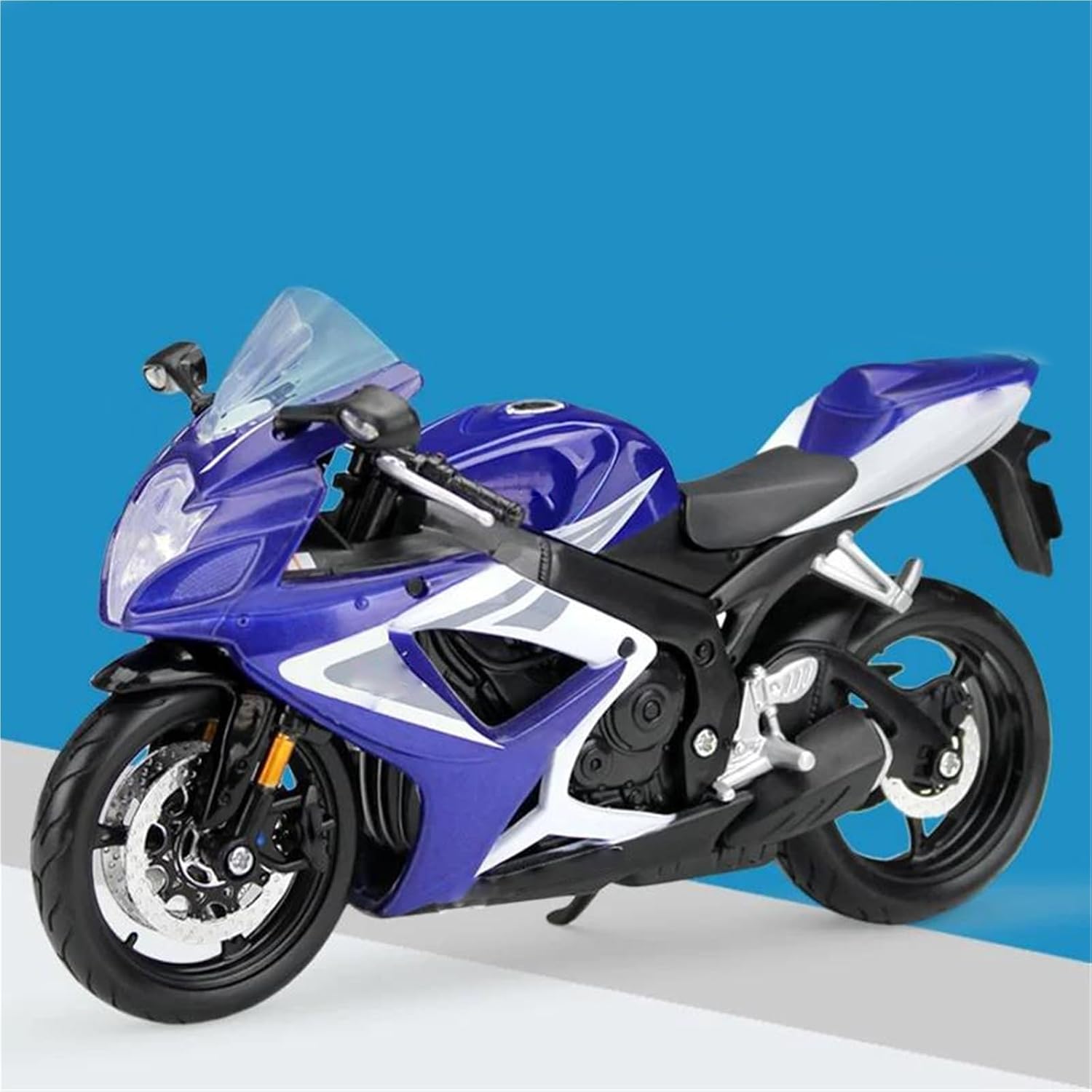 Collection Motorcycle Model 1/12 for Suzuki GSX-R600 Alloy Racing Diecast Metal Simulation Collection Gift(Brown)