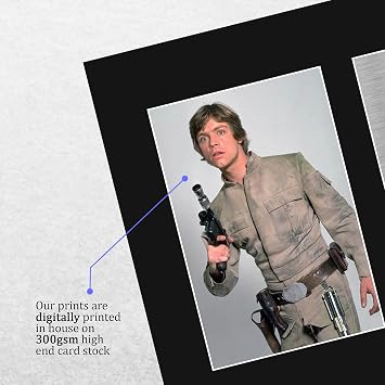 HWC Trading Mark Hamill USL Signed Printed Autograph Print Photo Picture Display - US Letter Size