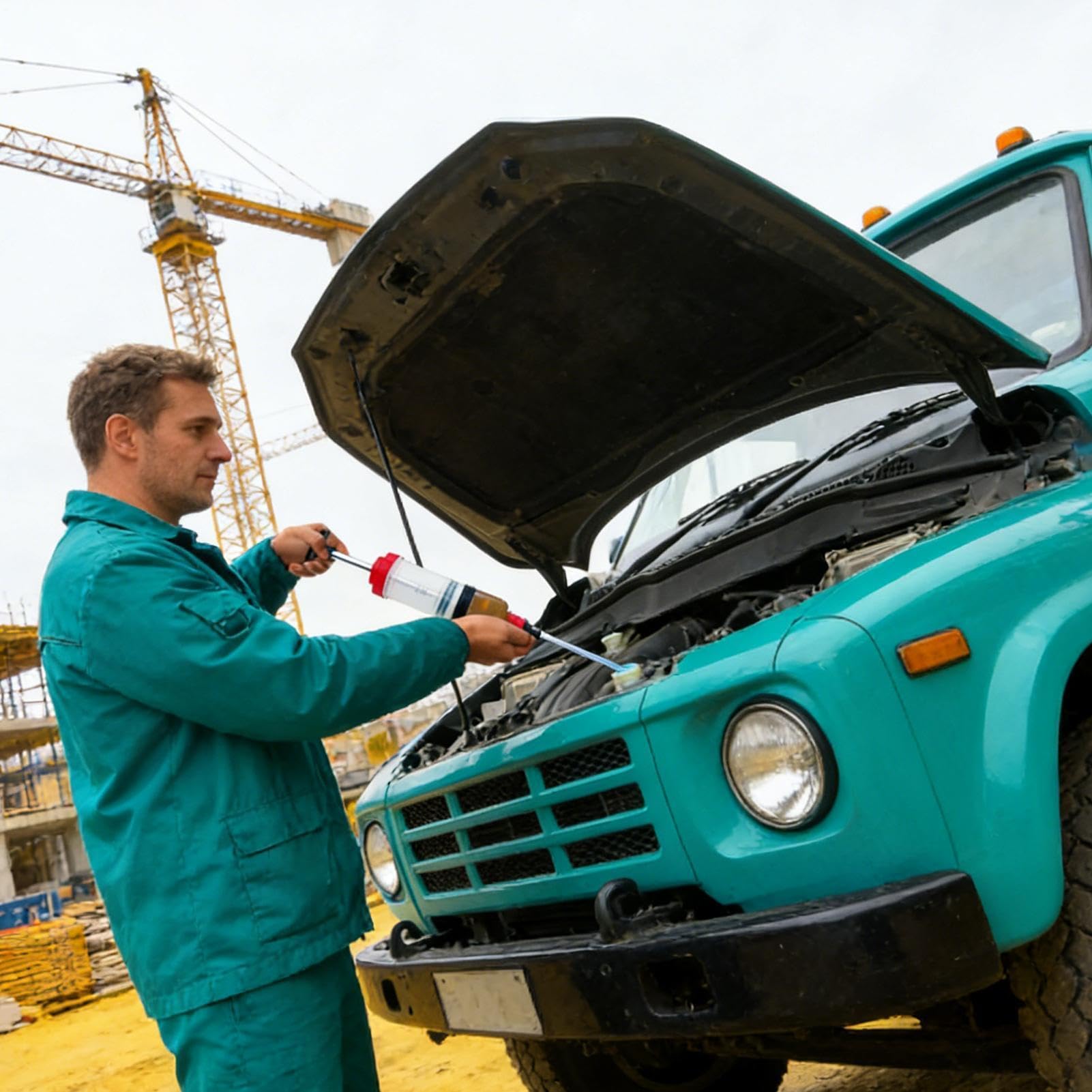 Flüssigkeitspumpe KFZ Werkzeug Zum Manuellen Füllen Von Flüssigkeiten | Pumpe Für Getriebeöl Für Auto Rasenmäher Motor Getriebe Kühlmittel Wechsel Wartung