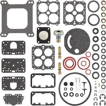 Carburetor Rebuild Kit 1850 3310 9776 80457 80670 80508 37-119 159064 Compatible with 4160 Series Vacuum Secondary Carbs