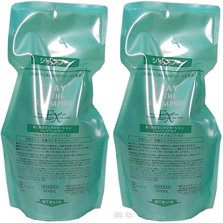 Amazon クレイエステ シャンプーex 1000ml レフィル クレイエステ シャンプー 通販